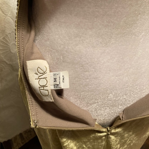 Cache 90s velour gown never used - Picture 5 of 7